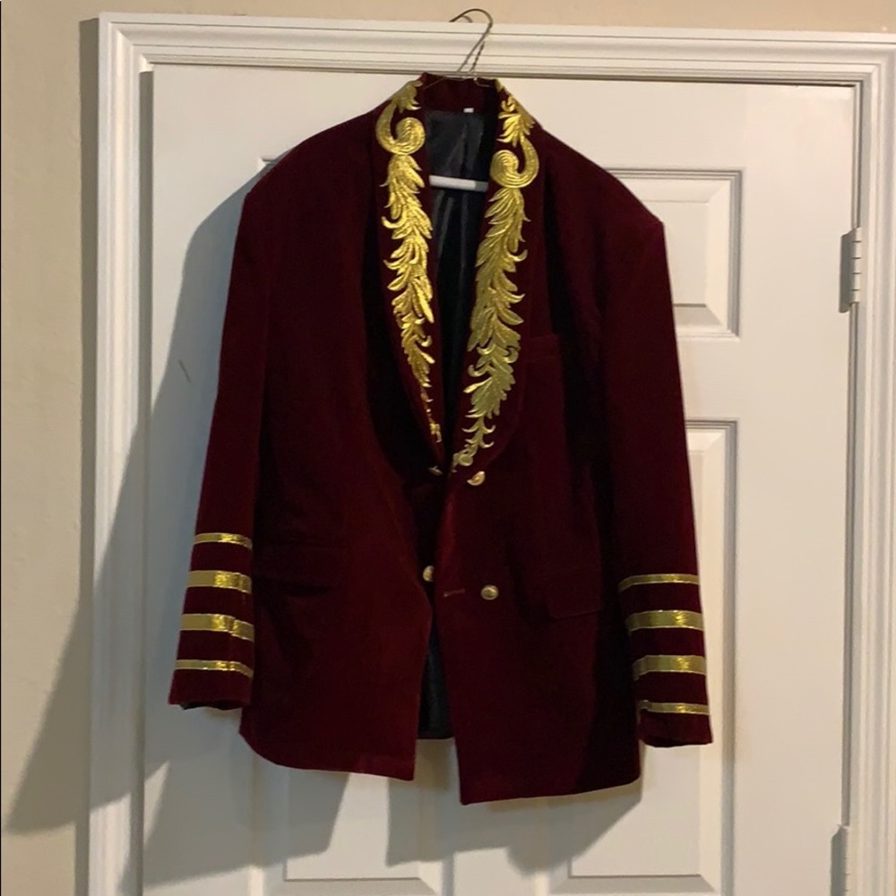 Men’s Wine and Gold Jacket